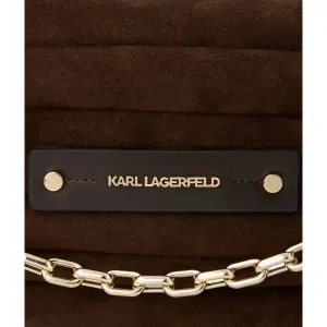 Suede shoulder bag for women Karl Lagerfeld K/Essential image-3