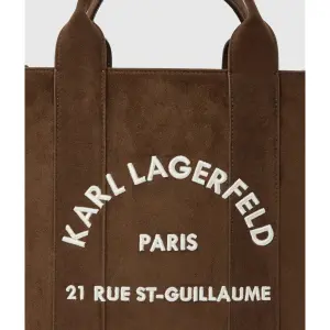 Women's Suede Handbag Karl Lagerfeld Rue St-Guillaume image-3