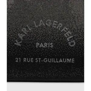 Women’s Rhinestone Tote Bag Karl Lagerfeld Square Rue St-Guillaume image-3