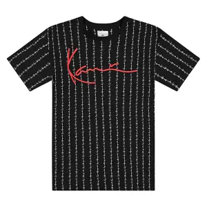 T-shirt Karl Kani Signature Logo Pinstripe image-0