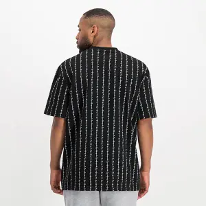 T-shirt Karl Kani Signature Logo Pinstripe image-3