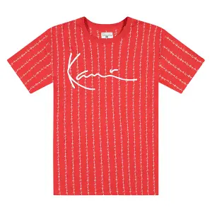 T-shirt Karl Kani Signature Logo Pinstripe image-0