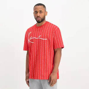 T-shirt Karl Kani Signature Logo Pinstripe image-3