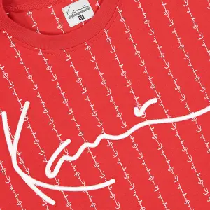 T-shirt Karl Kani Signature Logo Pinstripe image-2