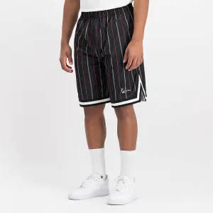 Pantalón corto Karl Kani Small Signature Pinstripe Mesh image-1