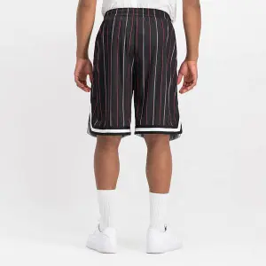 Pantalón corto Karl Kani Small Signature Pinstripe Mesh image-3