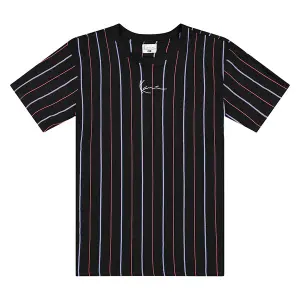 T-shirt Karl Kani Small Signature Logo Pinstripe image-0