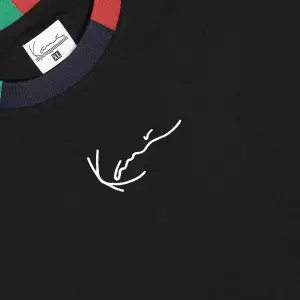 T-shirt Karl Kani Signature Logo Pinstripe image-1