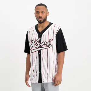 T-shirt Karl Kani Varsity Block Pinstripe Basebol image-1