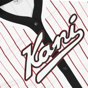 T-shirt Karl Kani Varsity Block Pinstripe Basebol image-3