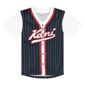 T-shirt Karl Kani Varsity Block Pinstripe Baseball image-0