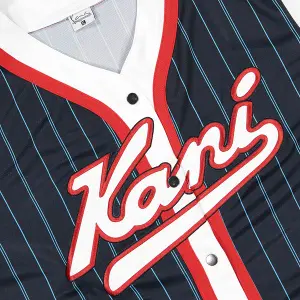 T-shirt Karl Kani Varsity Block Pinstripe Baseball image-3