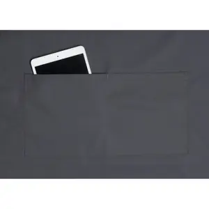 Oversized Bib Apron with Loop and Pocket Karlowsky image-2