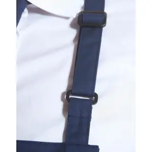 Oversized Bib Apron with Loop and Pocket Karlowsky image-1