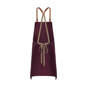 Šéfský zástěr s kapsou Karlowsky Bib Apron Green-Generation image-1