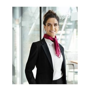 Silk chiffon scarf for women Karlowsky image-1