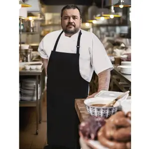 Oversized Bib Apron with Pocket Karlowsky image-1