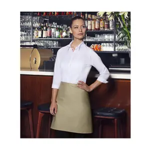 Mid-length polycotton apron Karlowsky Basic image-1
