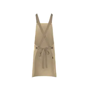 Bib apron with crossed straps and pocket Karlowsky image-1