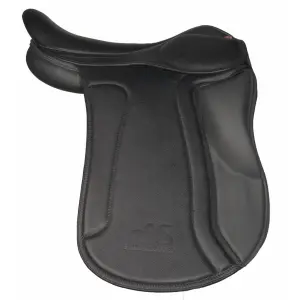 Dressursattel für Pferde mit kurzen Pauschen Karlslund 73° image-0