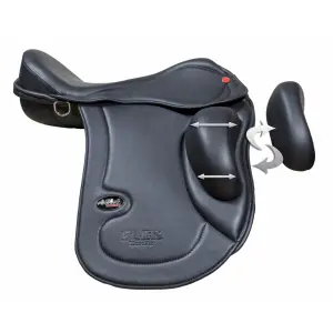 Dressage saddle for horses Karlslund Flex image-0