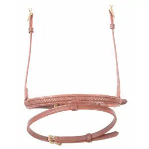 Combination horse noseband with braid Karlslund Kombi image-0