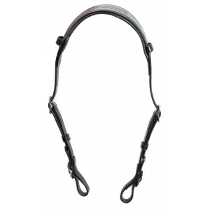 Reposacabezas anatómico de cuero para caballos Karlslund image-1