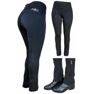 Women's full grip riding leggings Karlslund Galdur Jodhpur image-3