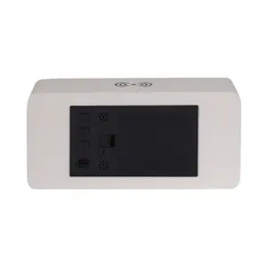 LED Light Clock, Plated Finish Karlsson Retro image-3