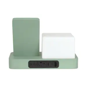 LED Night Light Clock Karlsson Retro image-3