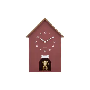 Analog clock Karlsson Dog House image-0