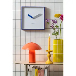 Analog clock Karlsson Cool Retro Cuadrado image-3