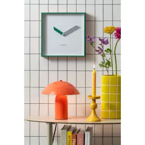 Analog clock Karlsson Cool Retro Cuadrado image-2