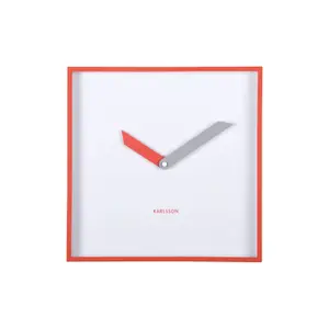Analog clock Karlsson Cool Retro Cuadrado image-1