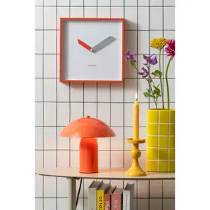 Analog clock Karlsson Cool Retro Cuadrado image-3