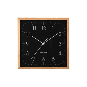 Analog clock Karlsson Neat Cuadrado image-1