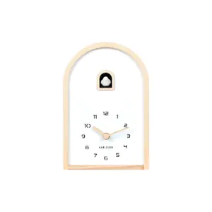 Table clock Karlsson Curva Cuckoo image-1