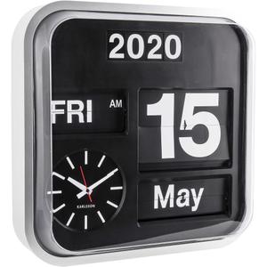Wall clock Karlsson Big Flip image-1