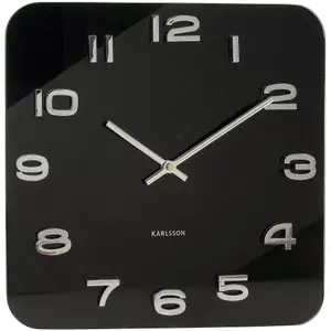 Vægur i glas Karlsson Vintage image-0