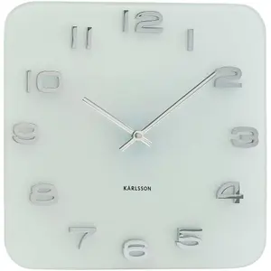 Wanduhr Glas Karlsson Vintage image-0