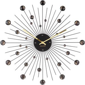 Wall clock Karlsson Sunburst crystal Large