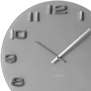 Horloge murale verre rond Karlsson Vintage image-3