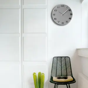 Horloge murale verre rond Karlsson Vintage image-2