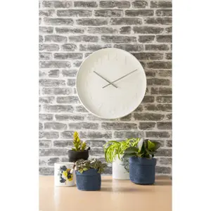 Wall clock Karlsson Mr. White Numbers image-2