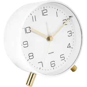 Väckarklocka i metall Karlsson Lofty image-0