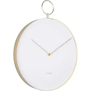 Metal wall clock Karlsson Hook image-0