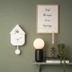 Wall clock Karlsson Modern Cuckoo ABS image-1