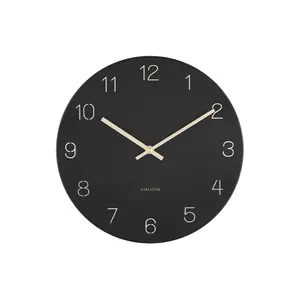 Wanduhr gravierte Zahlen Karlsson Charm Small image-0