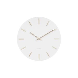 ka5821wh-nastenne-hodiny-z-oceli-se-zlatymi-tyckami-karlsson-charm-small-bily-30x3-5-cm