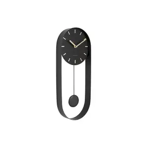 Steel wall clock Karlsson Pendulum Charm